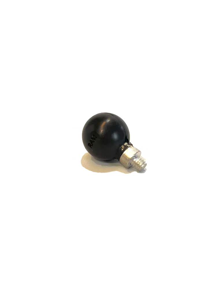 Tripy II Boule RAM côté moto - Filet de 3/8"-16