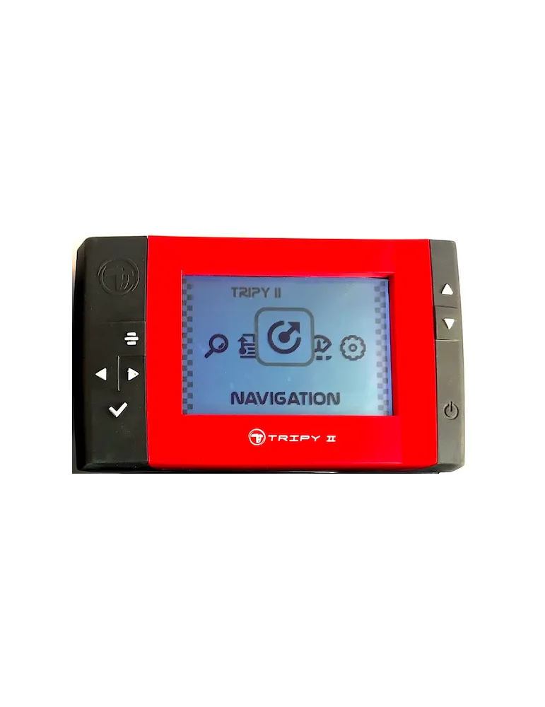 Face avant rouge pour GPS Tripy II