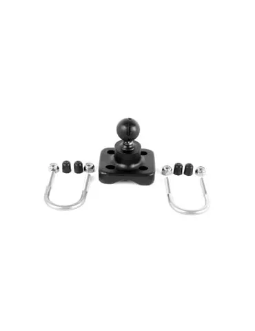 RAM-Ball motorcycle side - kingsize handlebar double U-mount