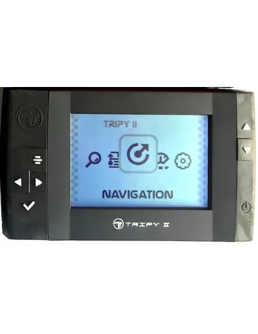 Matte black front panel for Tripy II GPS 2