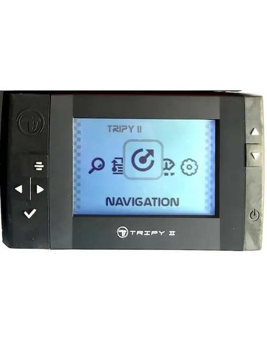 Face avant noire mat pour GPS Tripy II