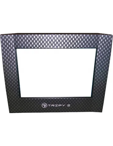Carbon look voorpaneel voor GPS Tripy II