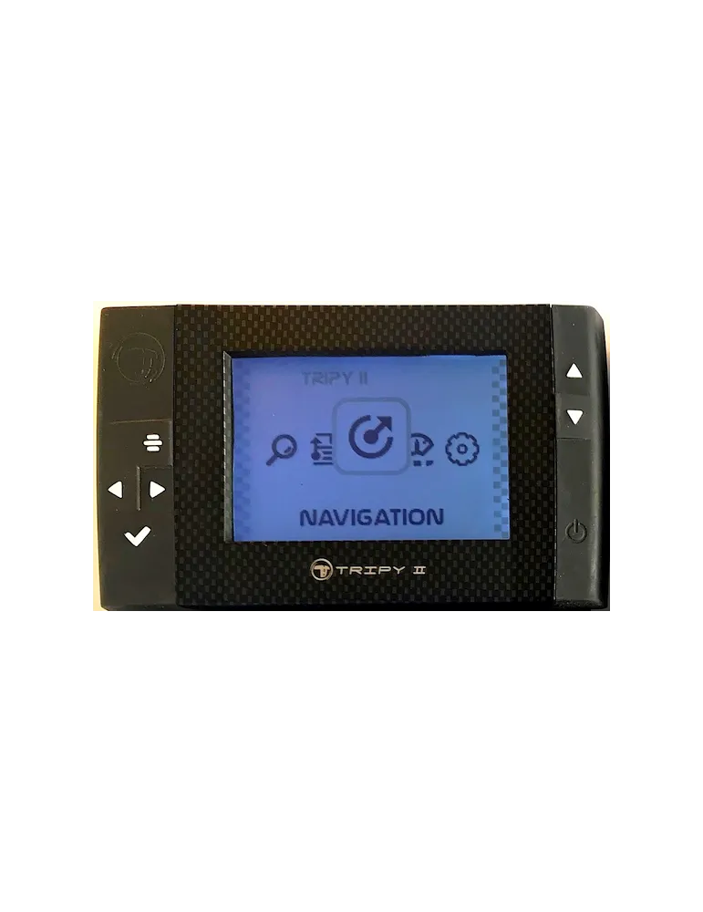 Face avant carbon look pour GPS Tripy II