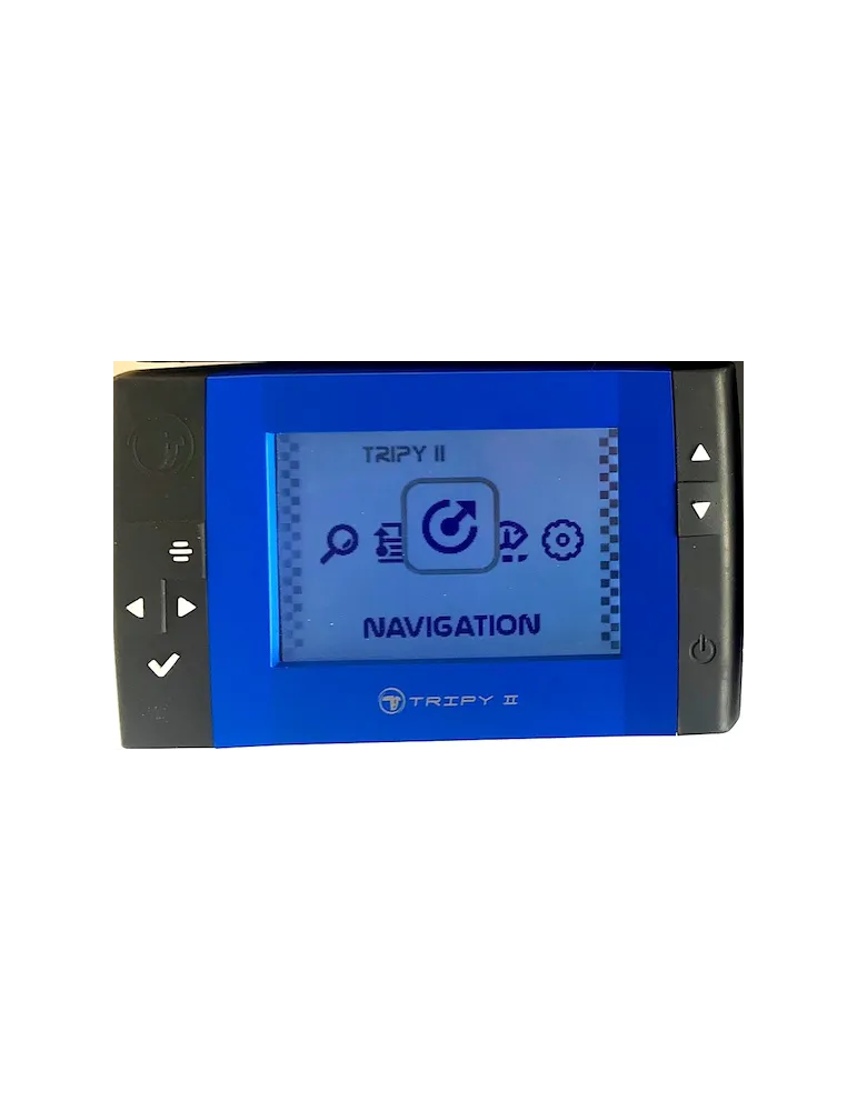 Blue front panel for GPS Tripy II