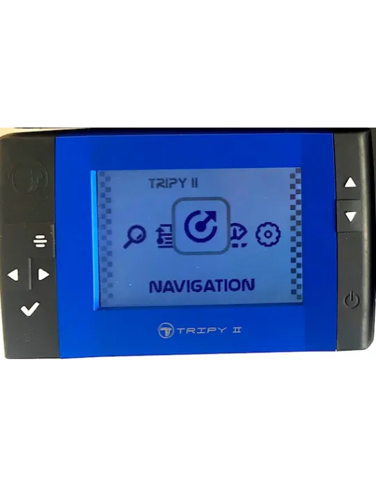 Face avant bleue pour GPS Tripy II